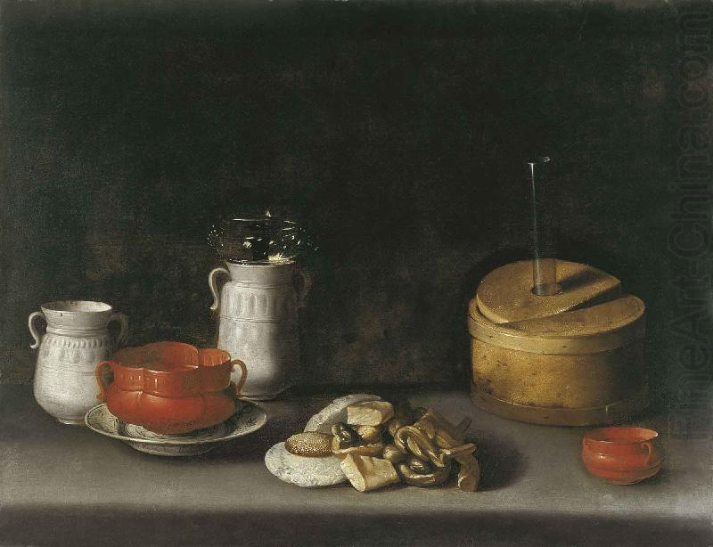 Still Life with Porcelain and Sweets, Juan van der Hamen y Leon
